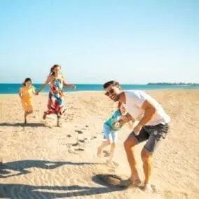 Waldorf Astoria Ras Al Khaimah family at the Beach
