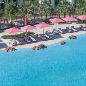 Anantara Mina Al Arab Ras Al Khaimah ResortAerial View Swimming Pool