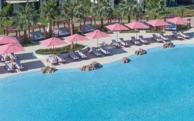 Anantara Mina Al Arab Ras Al Khaimah ResortAerial View Swimming Pool