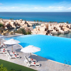 The Cove Rotana Resort Sunset Pool