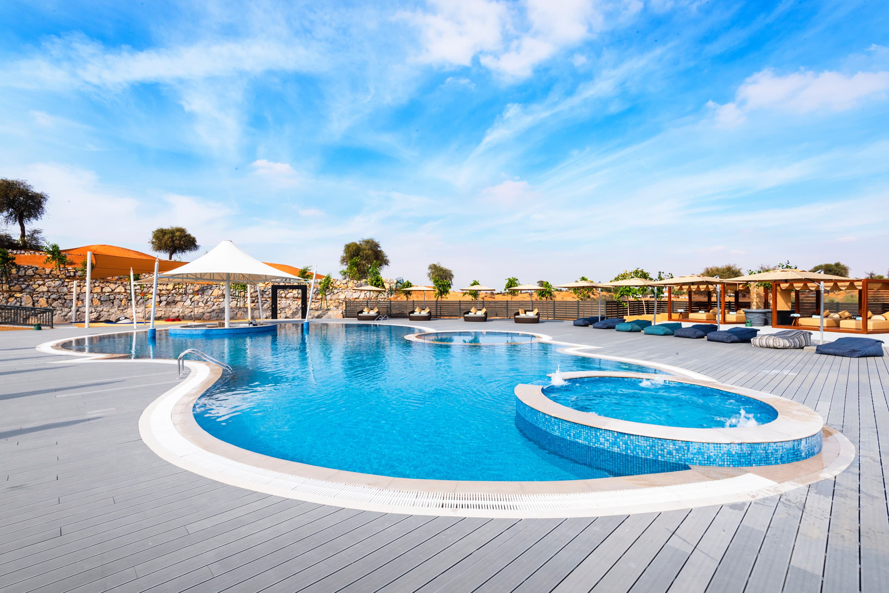 The Ritz-Carlton Ras Al Khaimah, Al Wadi Desert Pool view