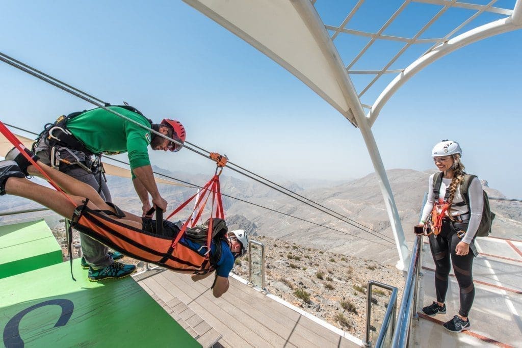 Jebel Jais Flight - World's Longest Zipline Launch Platform