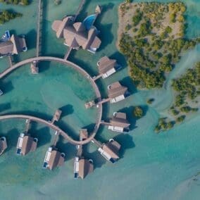 Anantara Mina al arab aerial view