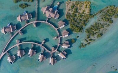Anantara Mina al arab aerial view