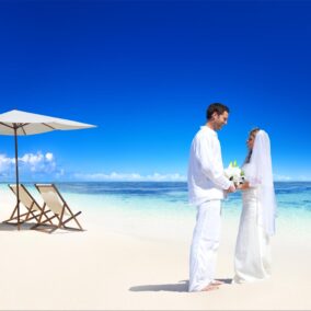 Couple at the beach